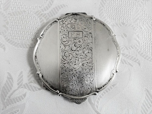Puderdose 900 silber - puderdose,