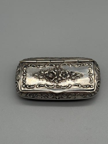 Elegante 835 silber tabatiere - elegante,