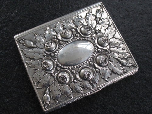 Schnupftabakdose silber 800 - silber,
