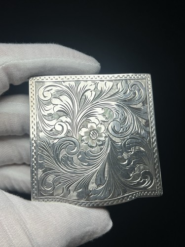 800 silber dose mit - mit, spiegel