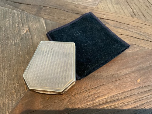 Antike puderdose 800 - puderdose, silber