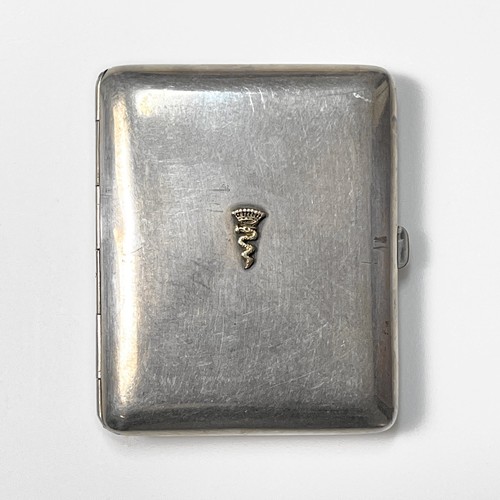 Antik silber zigarettenetui - silber,