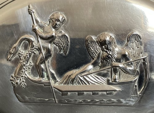 Silber schatulle klassizismus - silber,