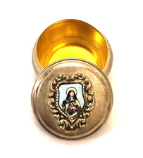 Seltene 833 Silber Emaille