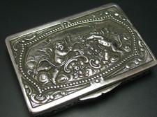 Schnupftabakdose Silber 800