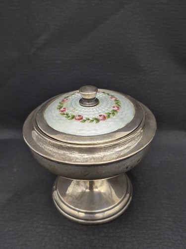 Sterling silber dose mit - sterling,