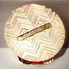 Luxus-Puderdose 900er ! Silber