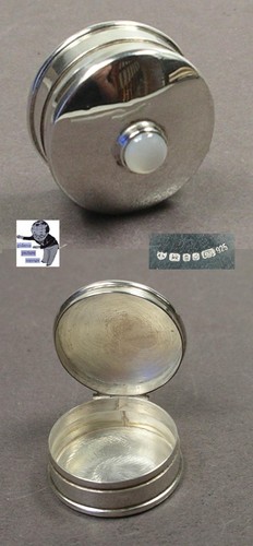 Pillendose 925 silber ari - pillendose,
