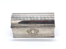 Antik ART DECO Silberdose