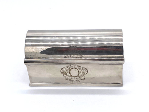 Antik art deco - antik, silberdose