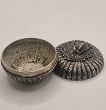 antike silber dose aus burma