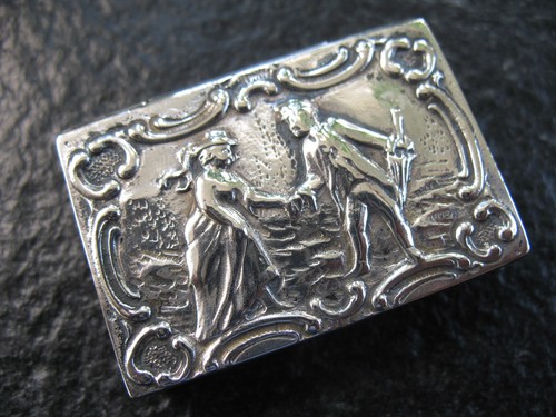 Pillendose silber karl kurz - pillendose,