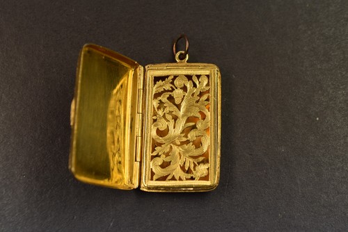 Antike biedermeier vinaigrette - antike,