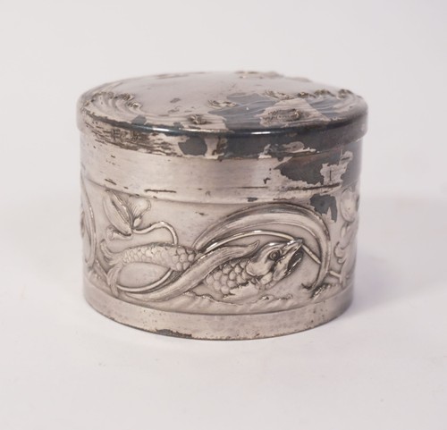 Wmf jugendstil deckeldose - wmf,