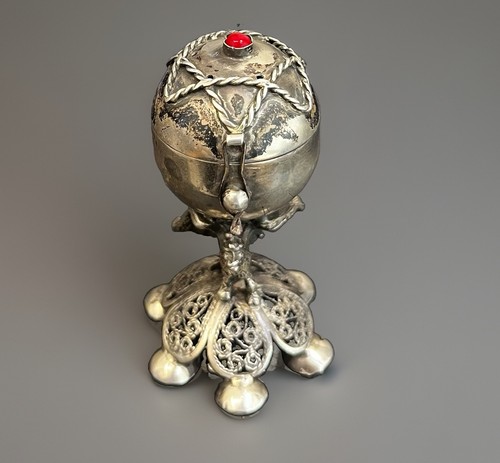 925 silber duftgefäß - silber, duftgefäß/