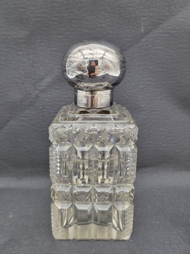 Antiker glas flakon - glas,