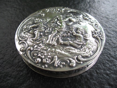 Schnupftabakdose silber 800 - silber,