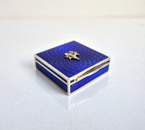 Jugendstil pillendose franz - jugendstil,