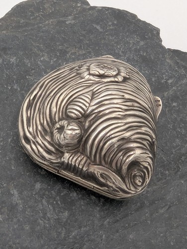 Antike jugendstil pillendose - antike,