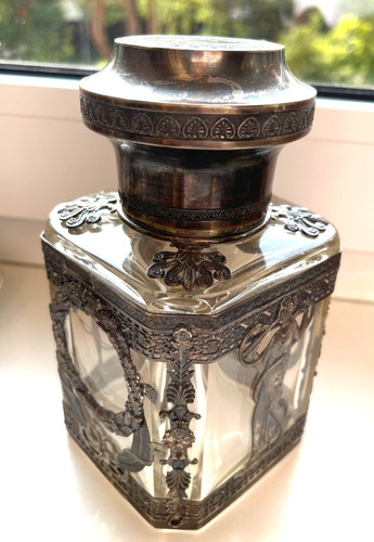 950er silber teedose - 950er,