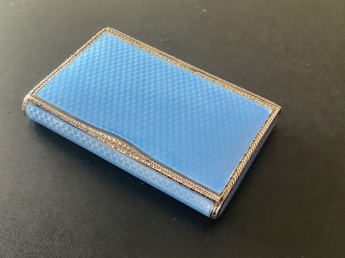 Antike silberdose sterling - silberdose, 935
