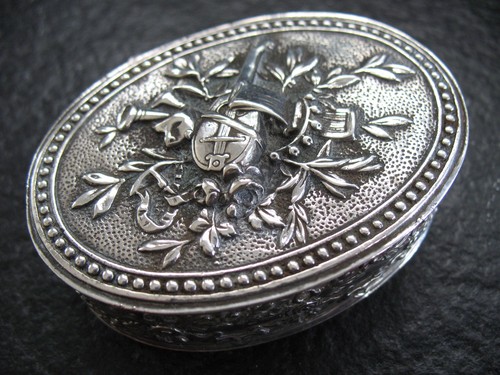 Schnupftabakdose silber 800 - silber,