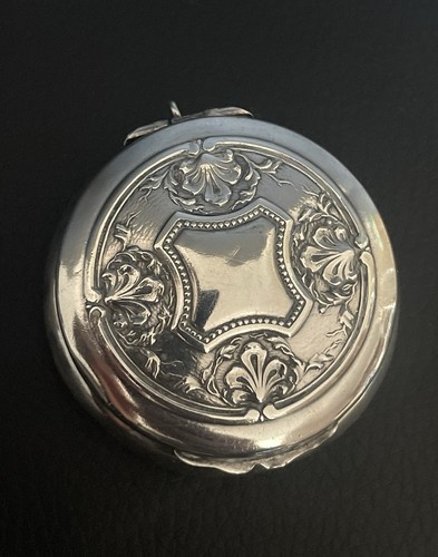 Antike pillendose silber - pillendose,