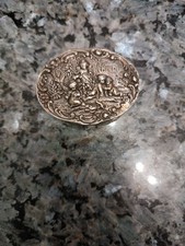 Deckeldose Dose silver 800