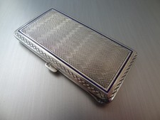 Zigarettendose Sterling Silber