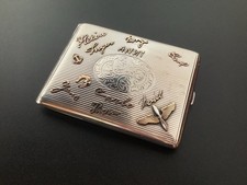 Zigarettenetui  Silber