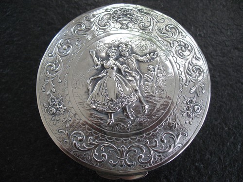 Dose silber 800 adam manns - silber, &