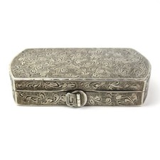 Wunderschöne Puderdose 900er