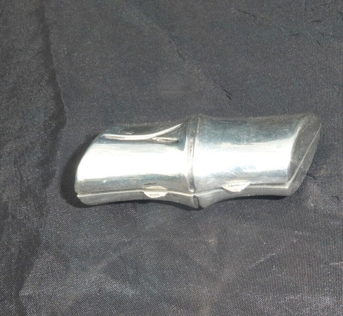 Antike pillendose bambus - antike, in