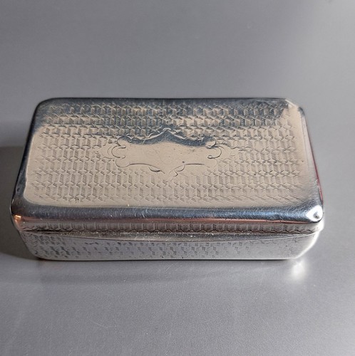 Silberdose tabatiere - tabatiere, –