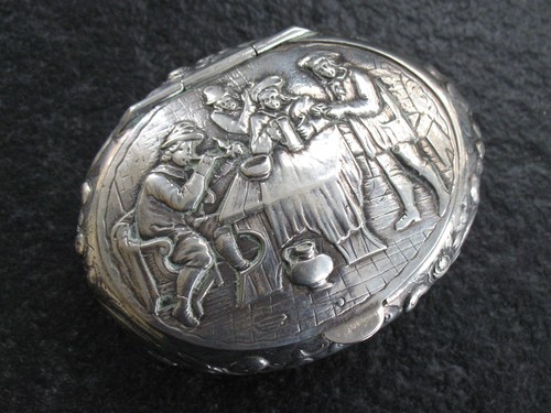 Schnupftabakdose silber 800 - silber,