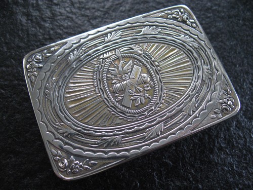 Schnupftabakdose silber 800 - silber,