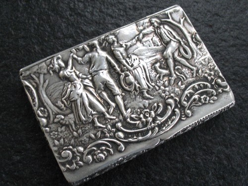 Schnupftabakdose silber 800 - silber,