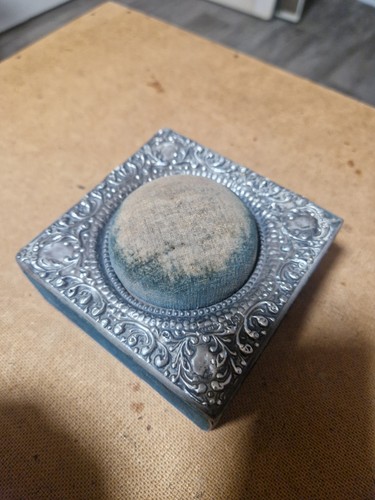 Antike silber nadelikissen - antike,